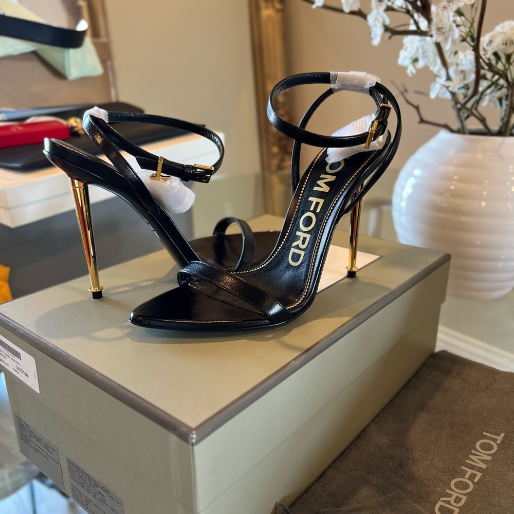 TOM FORD
Lock Stiletto Sandals